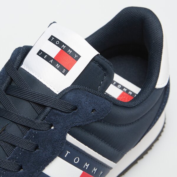 Męskie sneakersy (buty) TOMMY HILFIGER TJM RUNNER CASUAL ESS em0em01351c1g kolor granatowy