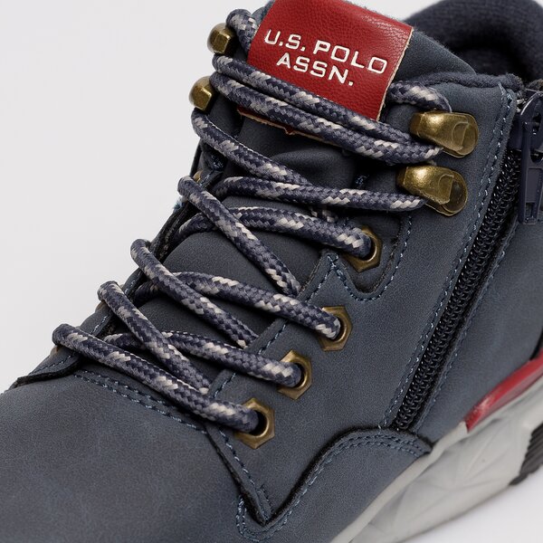 Dziecięce buty outdoor / trekkingowe U.S. POLO ASSN. WINDY windy001akdbl kolor granatowy