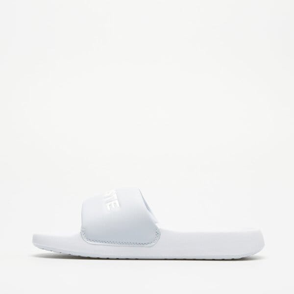 Damskie klapki LACOSTE SERVE SLIDE 1.0 124 2 CFA 747cfa0032lb2 kolor niebieski