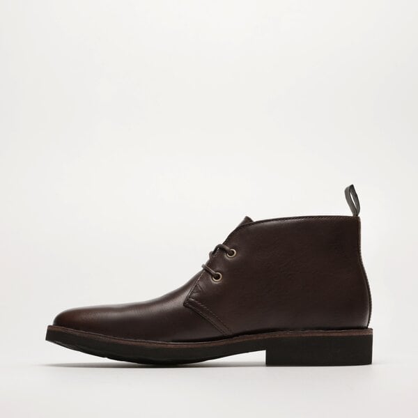 Męskie buty za kostkę POLO RL TALAN CHUKKA BOOTS MID CUT BOOT 812913548003 kolor brązowy