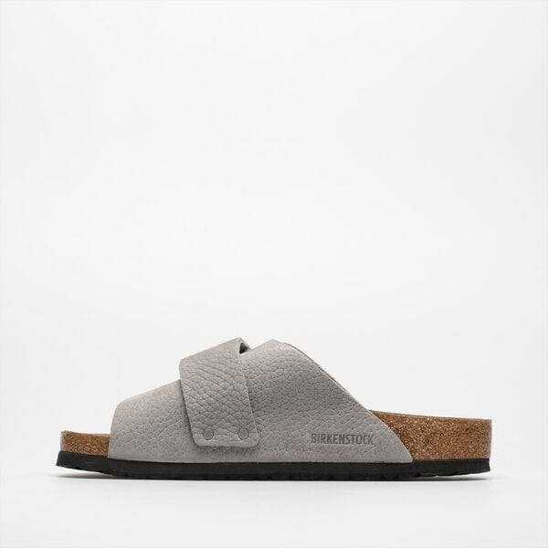 Męskie klapki BIRKENSTOCK KYOTO 1024502 kolor szary