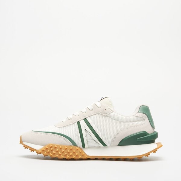 Męskie sneakersy (buty) LACOSTE L-SPIN DELUXE 124 4 SMA 747sma0114082 kolor beżowy