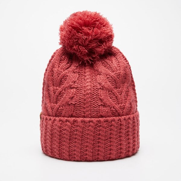 Damska czapka zimowa TIMBERLAND CZAPKA CABLE PREMIUM POM BEANIE tb0a1eroeft1 kolor różowy