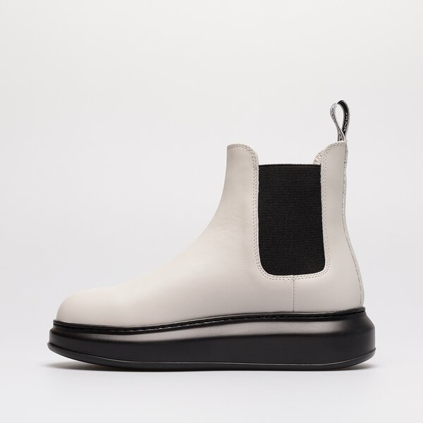 Damskie botki / sztyblety KARL LAGERFELD KAPRI MAISON GORE MID BOOT kl62540-010 kolor biały