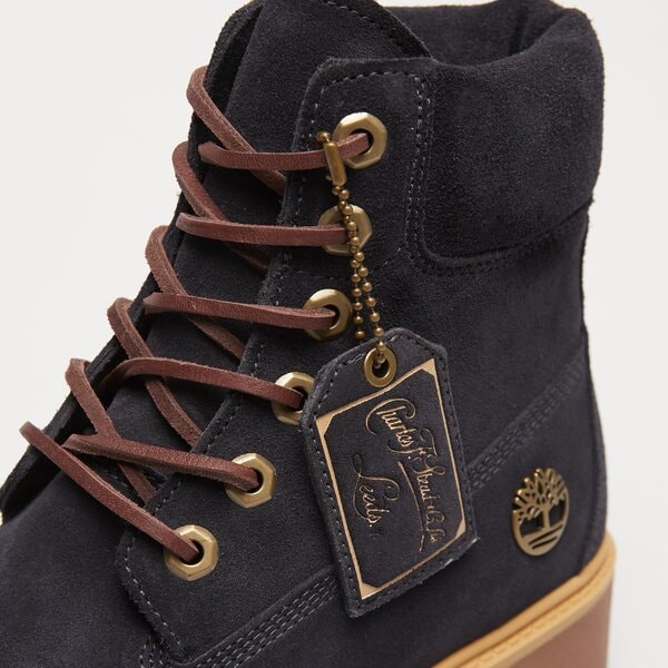 Damskie botki / sztyblety TIMBERLAND STONE STREET tb0a62pvep31 kolor granatowy