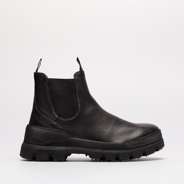 Męskie buty za kostkę POLO RL OSLO CHELSEA BOOTS MID CUT BOOT 812845457001 kolor czarny