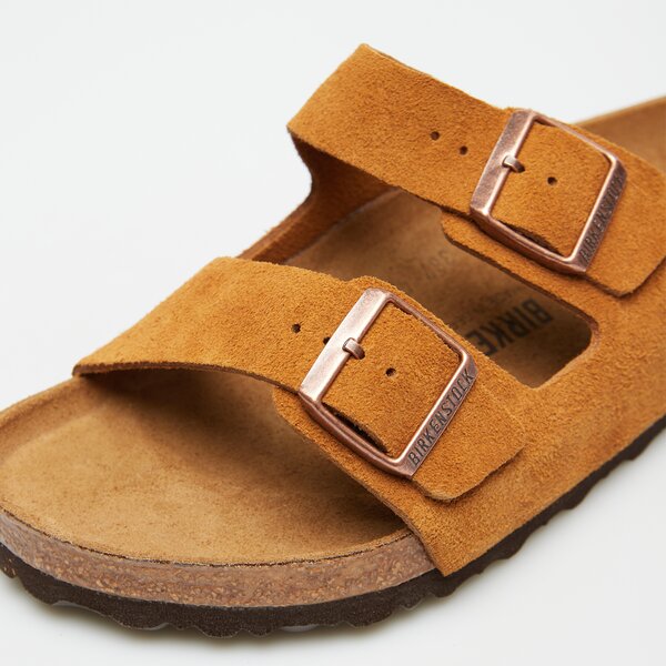 Męskie klapki BIRKENSTOCK ARIZONA LEVE MINK 1027082 kolor brązowy