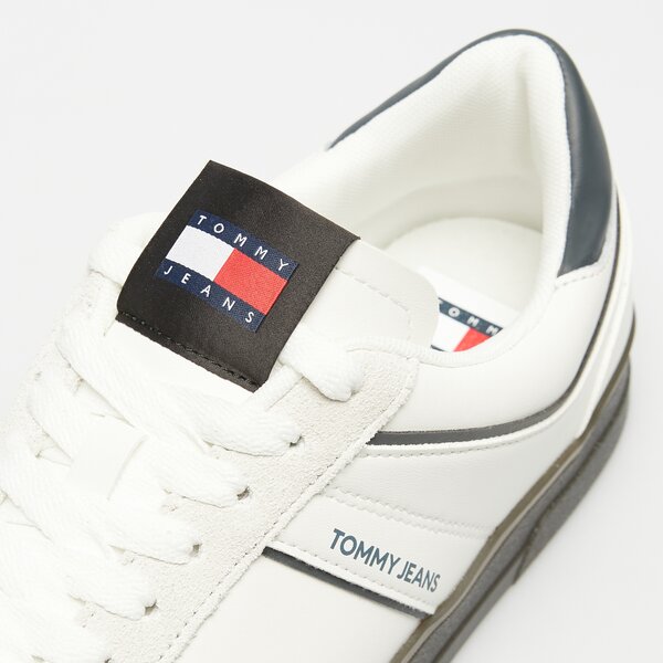 Męskie sneakersy (buty) TOMMY HILFIGER THE GREENWHICH RETRO em0em01462ybl kolor biały