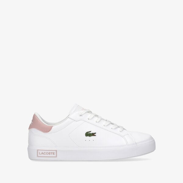 Dziecięce sneakersy (buty) LACOSTE POWERCOURT 0721 1 SUJ 741suj00141y9 kolor biały