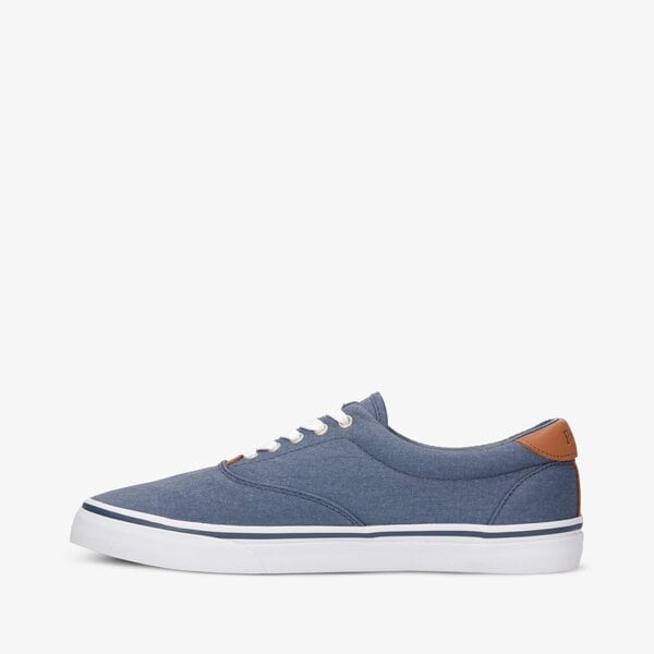 Męskie trampki POLO RL THORTON NE SNEAKERS VULC NEWPORT NAVY WASHED TWILL 816747519002 kolor granatowy