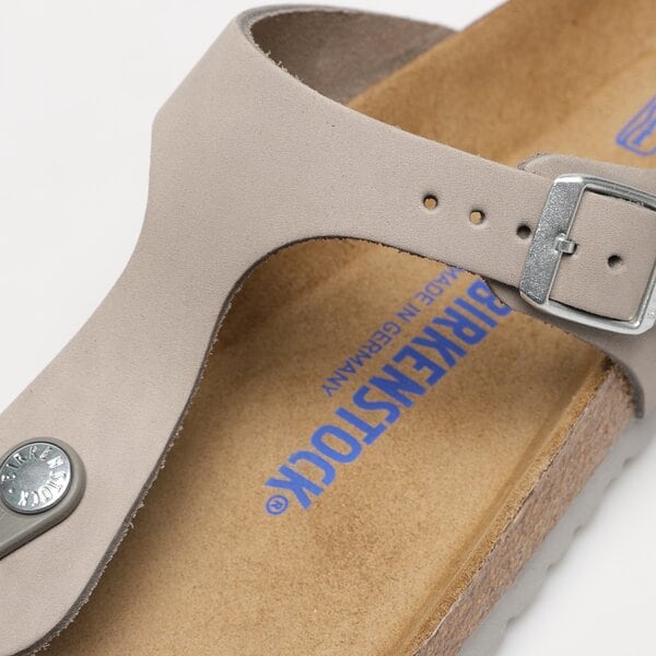 Damskie klapki BIRKENSTOCK GIZEH BS  1024138 kolor szary