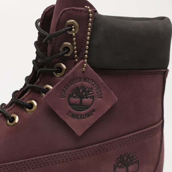 Męskie buty za kostkę TIMBERLAND 6IN PREMIUM BOOT tb0a5vb5c601 kolor bordowy