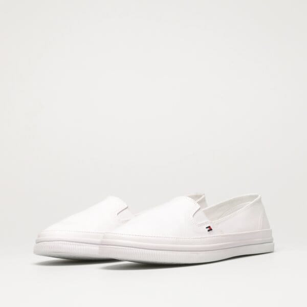 Damskie trampki TOMMY HILFIGER ESSENTIAL KESHA SLIP-ON fw0fw07121ybs kolor biały