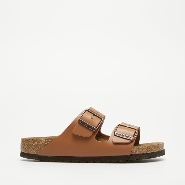 Damskie klapki BIRKENSTOCK ARIZONA NL GINGER BROWN 1019075 kolor brązowy