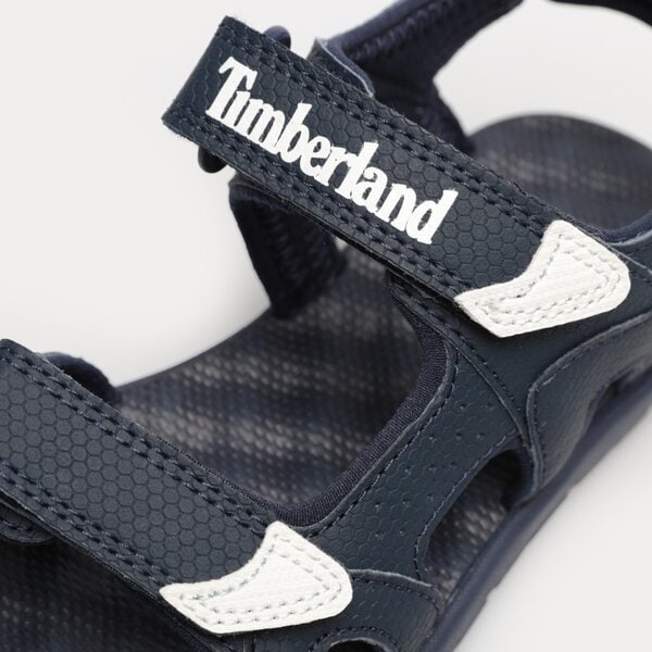 Dziecięce sandały / klapki TIMBERLAND PERKINS ROW 2-STRAP tb0a5n4b0191 kolor granatowy