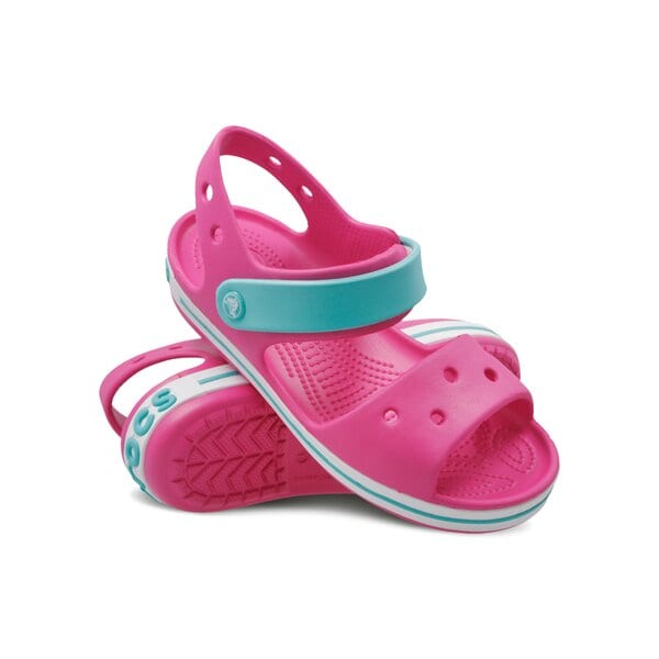 Dziecięce sandały / klapki CROCS CROCBAND SANDAL KIDS 128566lhk kolor różowy