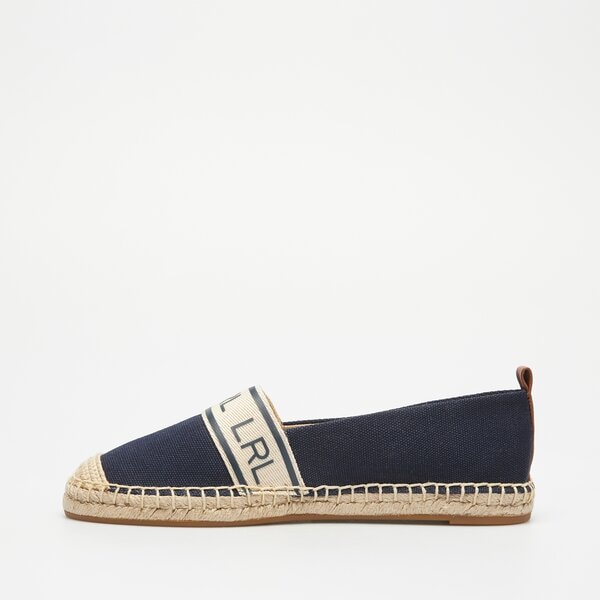 Damskie mokasyny i półbuty LAUREN RALPH LAUREN CAYLEE III-ESPADRILLES-FLAT 802891448001 kolor granatowy