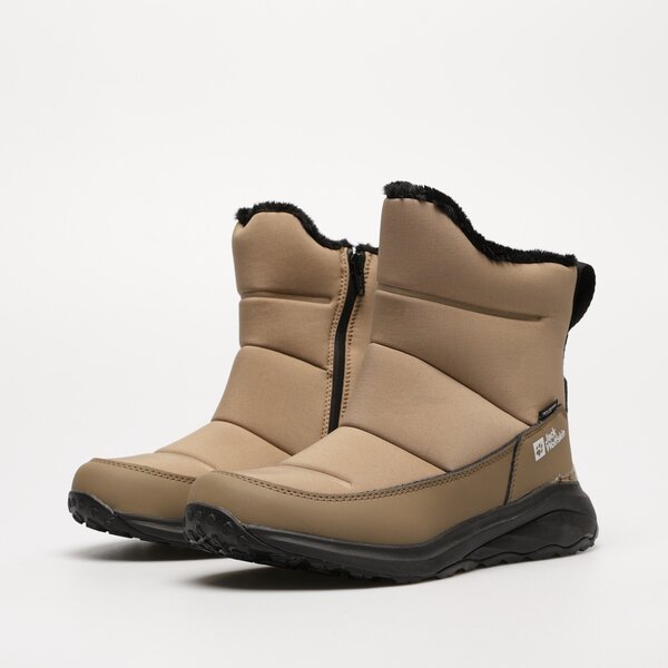 Damskie buty za kostkę JACK WOLFSKIN DROMOVENTURE TEXAPORE BOOT W 40598814610 kolor beżowy