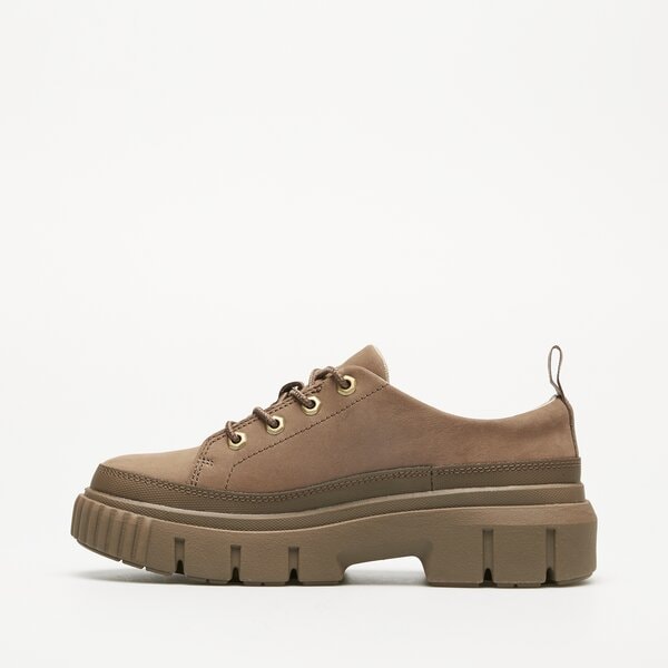 Damskie półbuty TIMBERLAND GREYFIELD LACE UP SHOE tb0a2g19em51 kolor szary