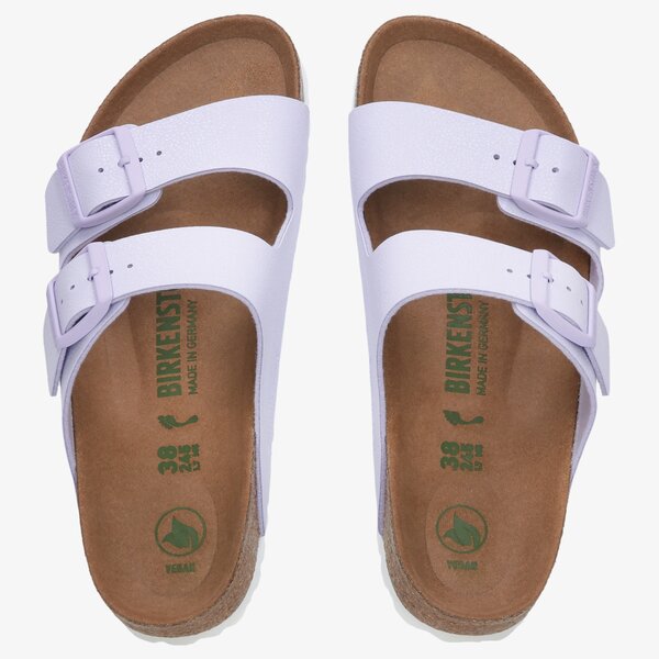 Damskie klapki BIRKENSTOCK ARIZONA VEGAN 1022607 kolor fioletowy