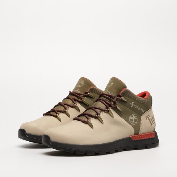 Męskie buty outdoor (trekkingowe) TIMBERLAND SPRINT TREKKER MID GTX tb0a6598dh41 kolor beżowy