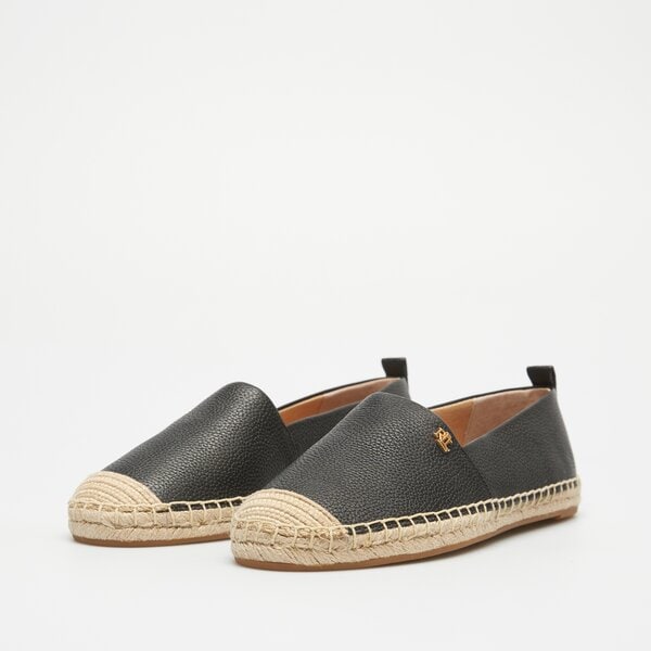 Damskie espadryle LAUREN RALPH LAUREN CAMERYN IV-ESPADRILLES 802905304001 kolor czarny