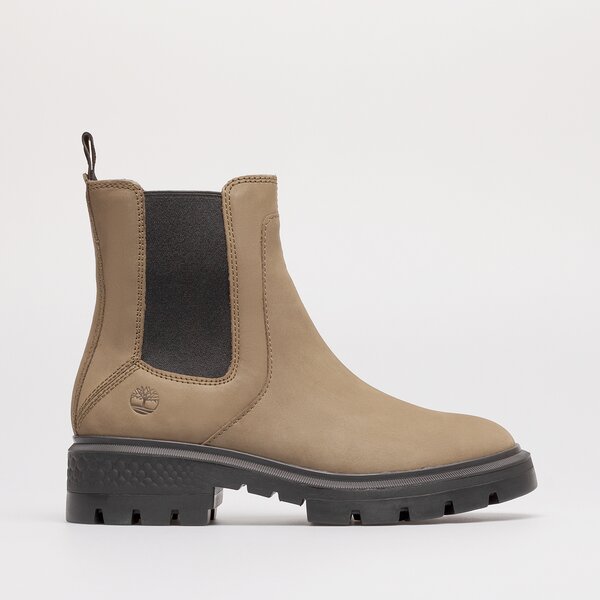 Damskie botki / sztyblety TIMBERLAND CORTINA VALLEY CHELSEA tb0a5nf33271 kolor khaki