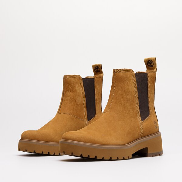 Damskie botki / sztyblety TIMBERLAND CARNABY COOL BASIC CHELSEA tb0a5vqm2311 kolor brązowy