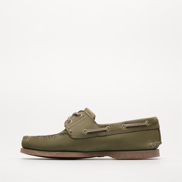 Męskie mokasyny TIMBERLAND CLASSIC BOAT 2 EYE  tb0a5qmza581 kolor zielony