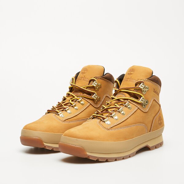 Męskie buty outdoor (trekkingowe) TIMBERLAND EURO HIKER MID LACE UP tb0a2p277541 kolor żółty