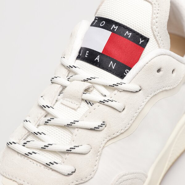 Damskie sneakersy (buty) TOMMY HILFIGER TOMMY JEANS WMNS NEW RUNNER en0en02143ybl kolor biały