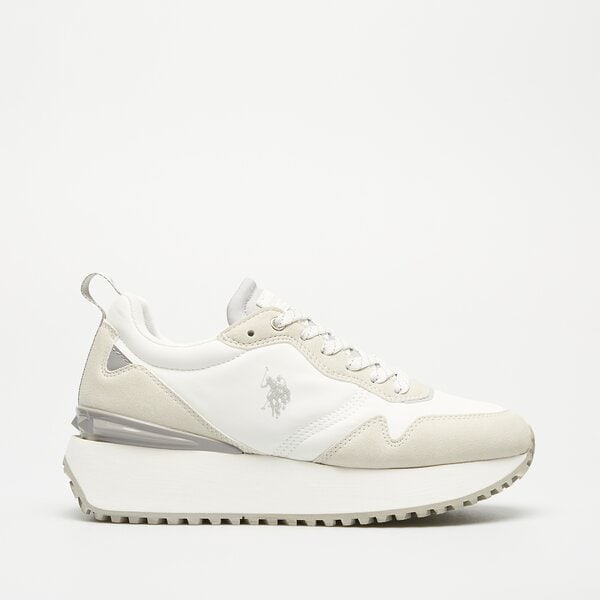 Damskie sneakersy (buty) U.S. POLO ASSN. BAYLE bayle001whi kolor biały