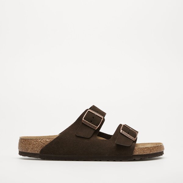 Męskie klapki BIRKENSTOCK ARIZONA LEVE MOCCA 1027077 kolor brązowy