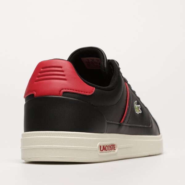 Męskie sneakersy (buty) LACOSTE EUROPA PRO 222 1 744sma00121b5 kolor czarny