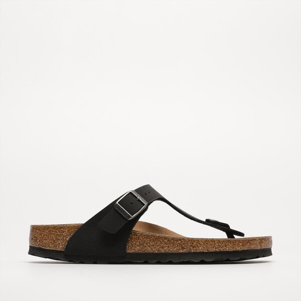 Damskie klapki BIRKENSTOCK GIZEH BS  1020487w kolor czarny