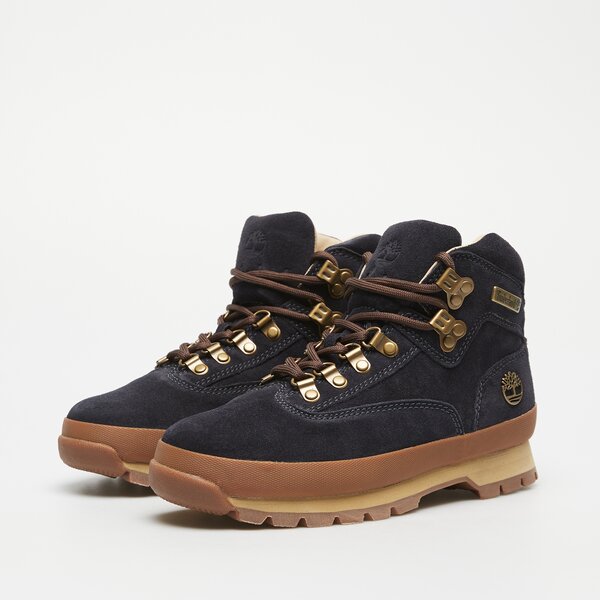 Damskie buty outdoor (trekkingowe) TIMBERLAND EURO HIKER   tb0a62vgep31 kolor granatowy