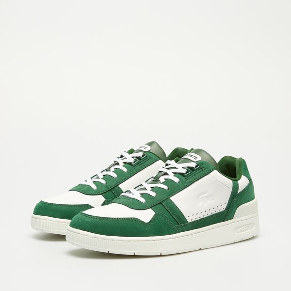 Męskie sneakersy (buty) LACOSTE T-CLIP 124 4 SMA 747sma00701r5 kolor biały