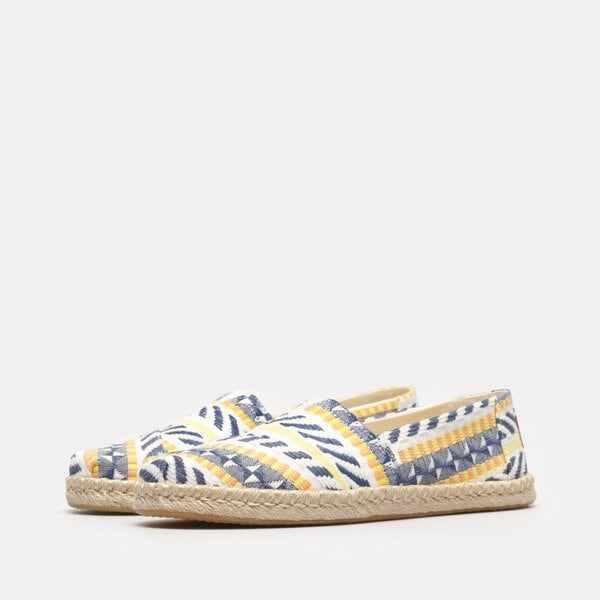 Damskie espadryle TOMS NATURAL GLOBAL JACQUARD 10019684 kolor multicolor