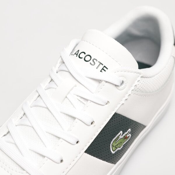 Męskie sneakersy (buty) LACOSTE COURT-MASTER PRO 123 3 SM 745sma01211r5 kolor biały