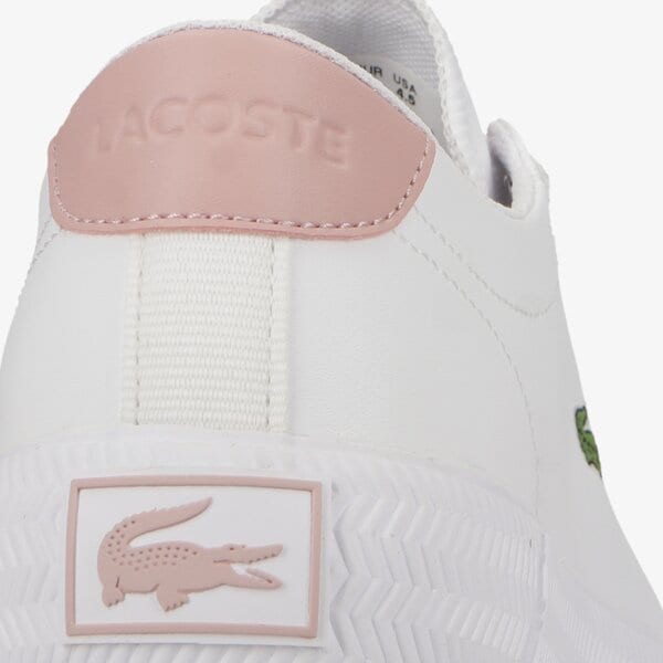 Dziecięce sneakersy (buty) LACOSTE GRIPSHOT  742cuj00011y9 kolor biały