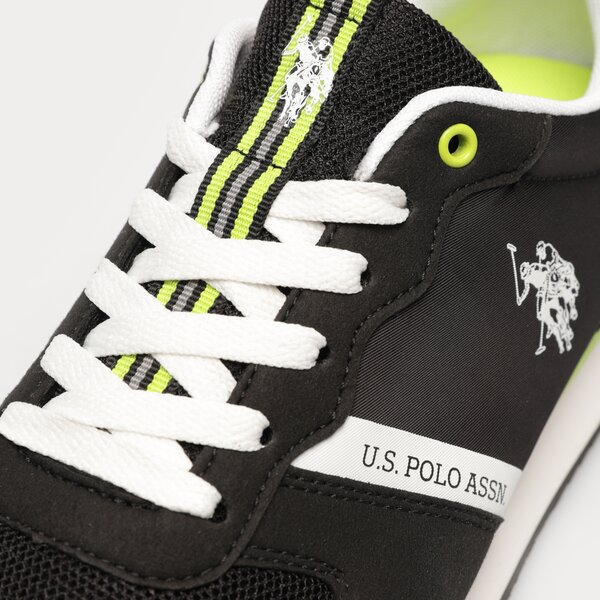 Męskie sneakersy (buty) U.S. POLO ASSN NOBIL009  nobil009blk kolor czarny