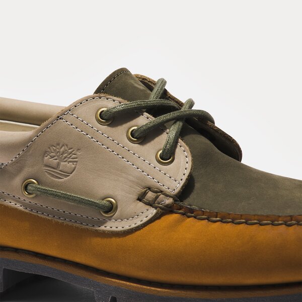 Męskie mokasyny TIMBERLAND AUTHENTICS BOAT 3 EYE CLASSIC  tb0a5p5m2311 kolor brązowy