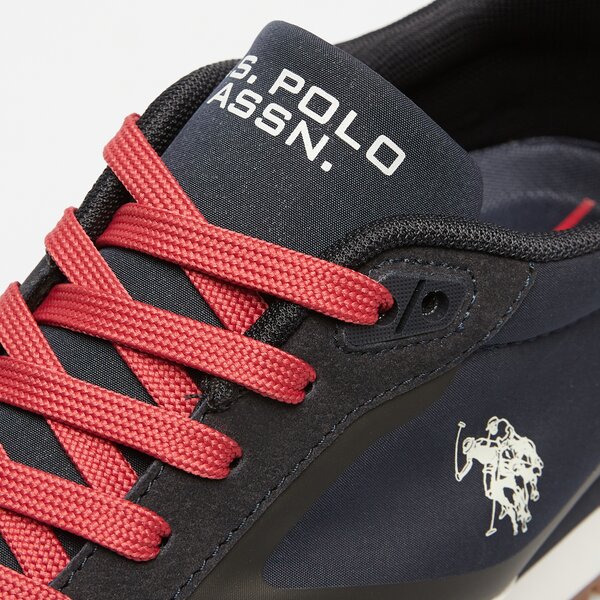 Męskie sneakersy (buty) U.S. POLO ASSN. JUSTIN001 justin001dbl001 kolor granatowy