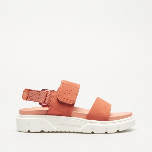 Damskie sandały TIMBERLAND GREYFIELD SANDAL tb0a6148et01 kolor pomarańczowy