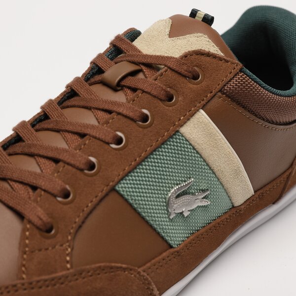 Męskie sneakersy (buty) LACOSTE CHAYMON 123 2 CMA 745cma00332a1 kolor brązowy