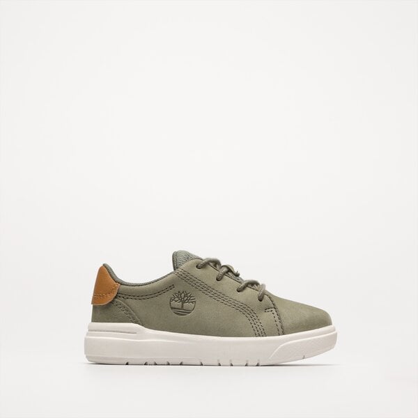 Dziecięce sneakersy (buty) TIMBERLAND SENECA BAY LEATHER OXFORD tb0a5wbh9911 kolor khaki