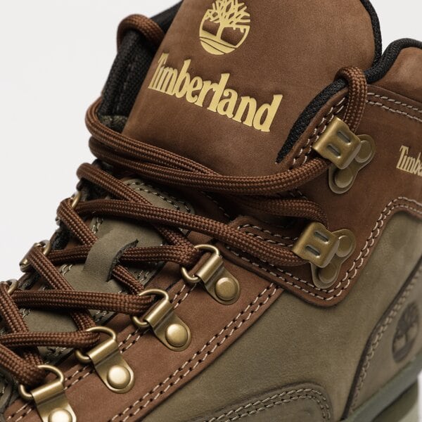 Męskie buty outdoor (trekkingowe) TIMBERLAND EURO HIKER LEATHER tb0a5zhha581 kolor zielony