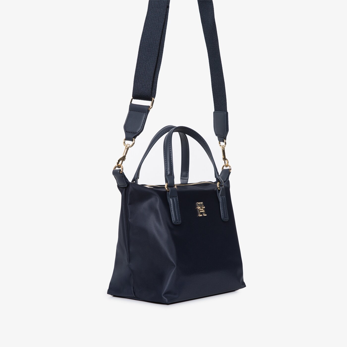 TOMMY HILFIGER TOREBKA POPPY SMALL TOTE Kolor Granatowy AW0AW14476DW6 Kobieta Torby I