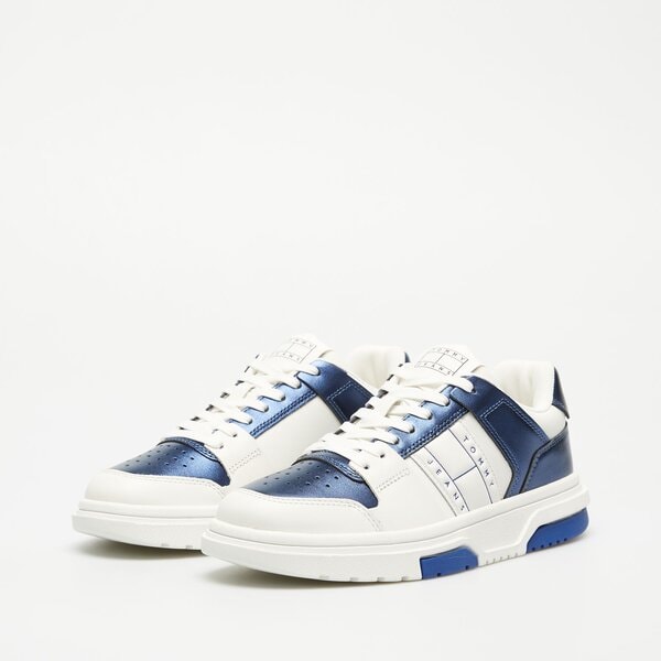 Damskie sneakersy (buty) TOMMY HILFIGER THE BROOKLYN METALLIC en0en02591c8t kolor biały