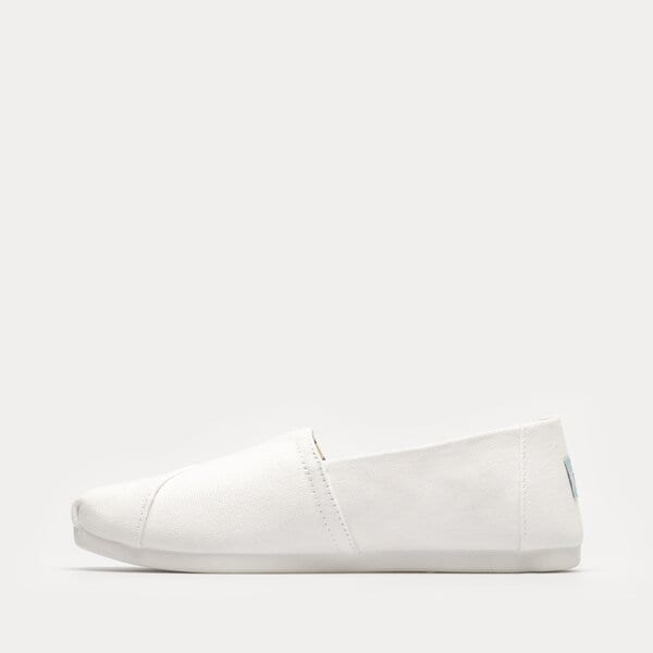 Damskie espadryle TOMS WHITE RECYCLED COTTON CANVAS 10017739 kolor biały